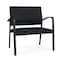 Lesro Newport Bariatric Chair Metal Frame, Black, MD Black Upholstery NP1401 - alternate 1